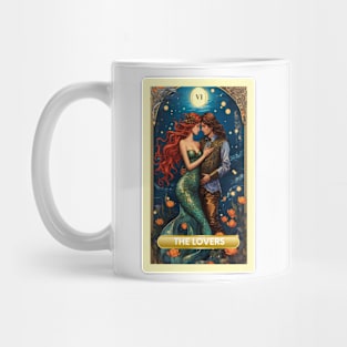 The Lovers From the Light Mermaid Tarot Deck. Mug